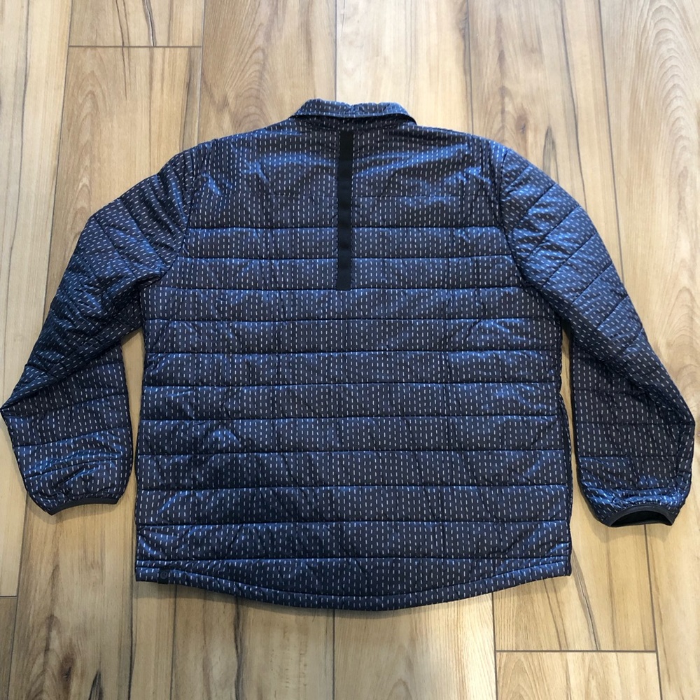 Lululemon Ukee Jacket Light Years Silver Spoon Deep Navy Quilted XXL - Picture 9 of 12